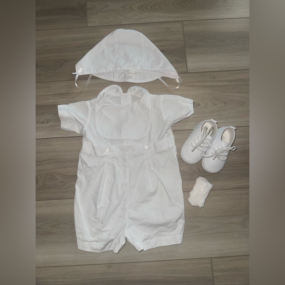 Little Things Mean a Lot Boy Baptism Set